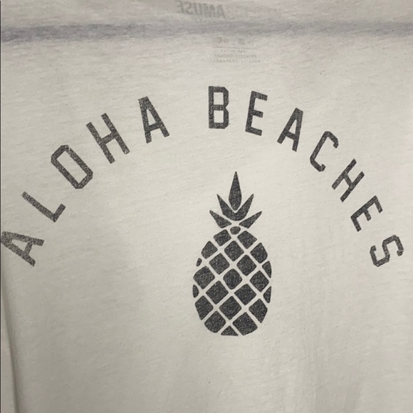 Amuse Society: off the shoulder tee - Picture 2 of 7